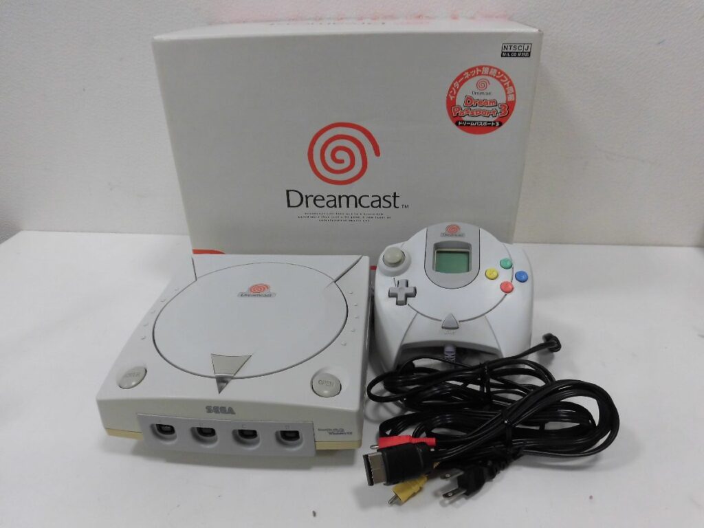 SEGA Dreamcast HKT-3000 console controller working セガ ドリームキャスト 本体1台 コントローラー1台