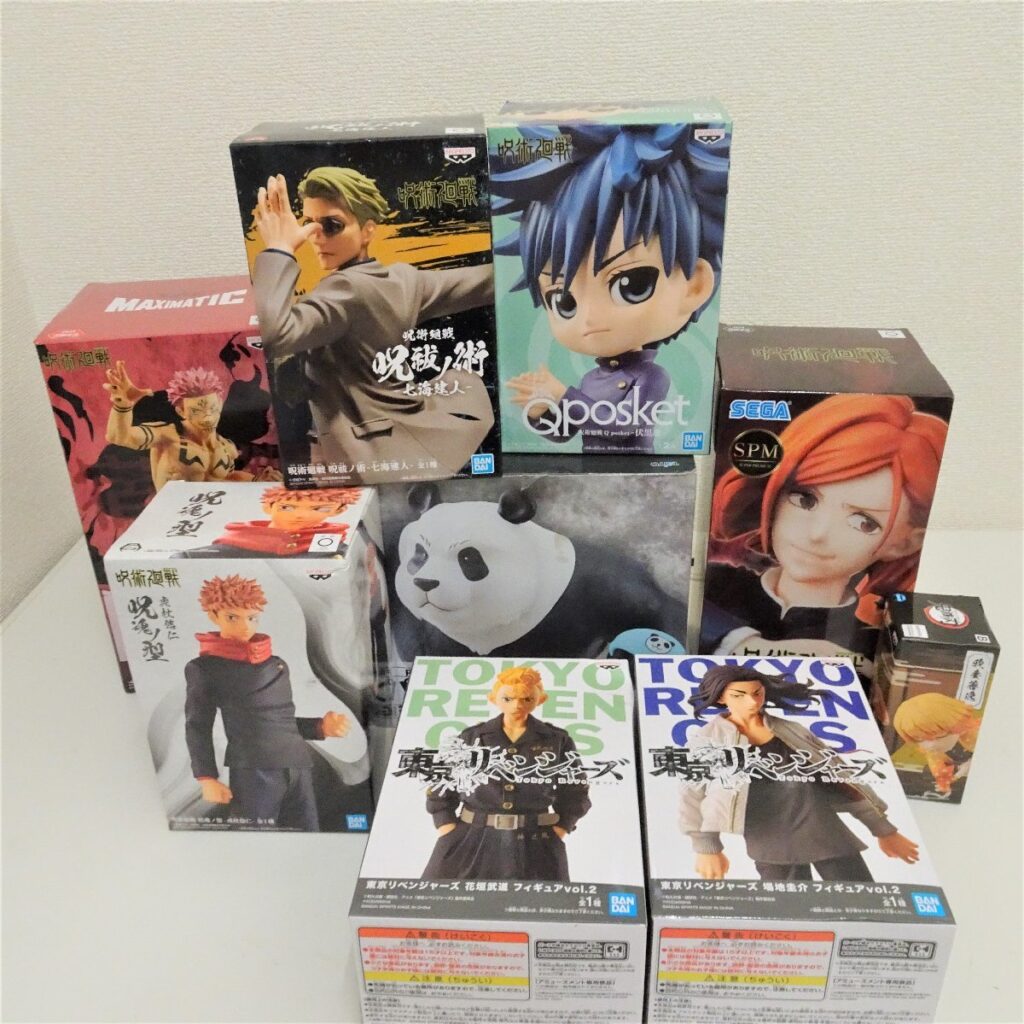 呪術回戦 東京リベンジャーズ 鬼滅の刃 フィギュア まとめ 9点セット SEGA BANDAI