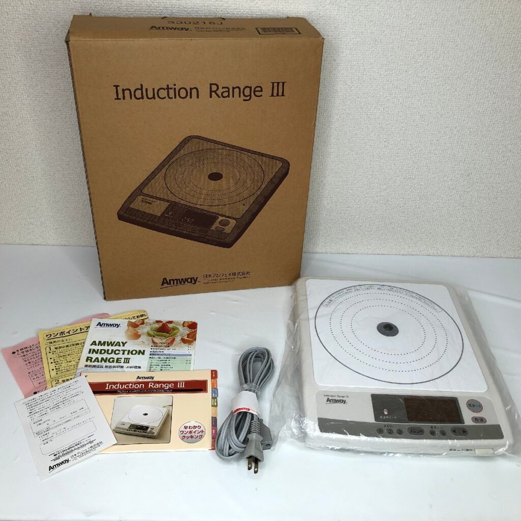 Amway アムウェイ Induction Range III 330218J　通電・動作確認済み インダクションレンジ 電磁調理器 IH