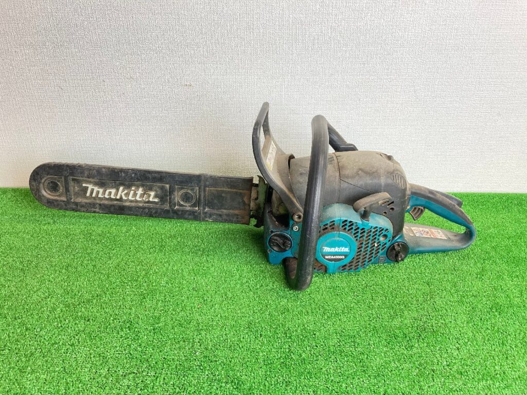 動作未確認 makita マキタ エンジンチェーンソー MEA4300G 42.4cc チェンソー 工具