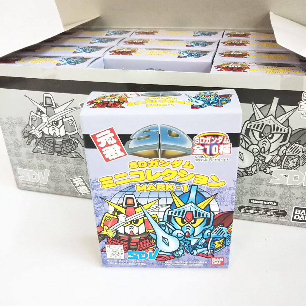 未開封 元祖SDガンダム ミニコレクション 全10種 12個入りボックス 現状品