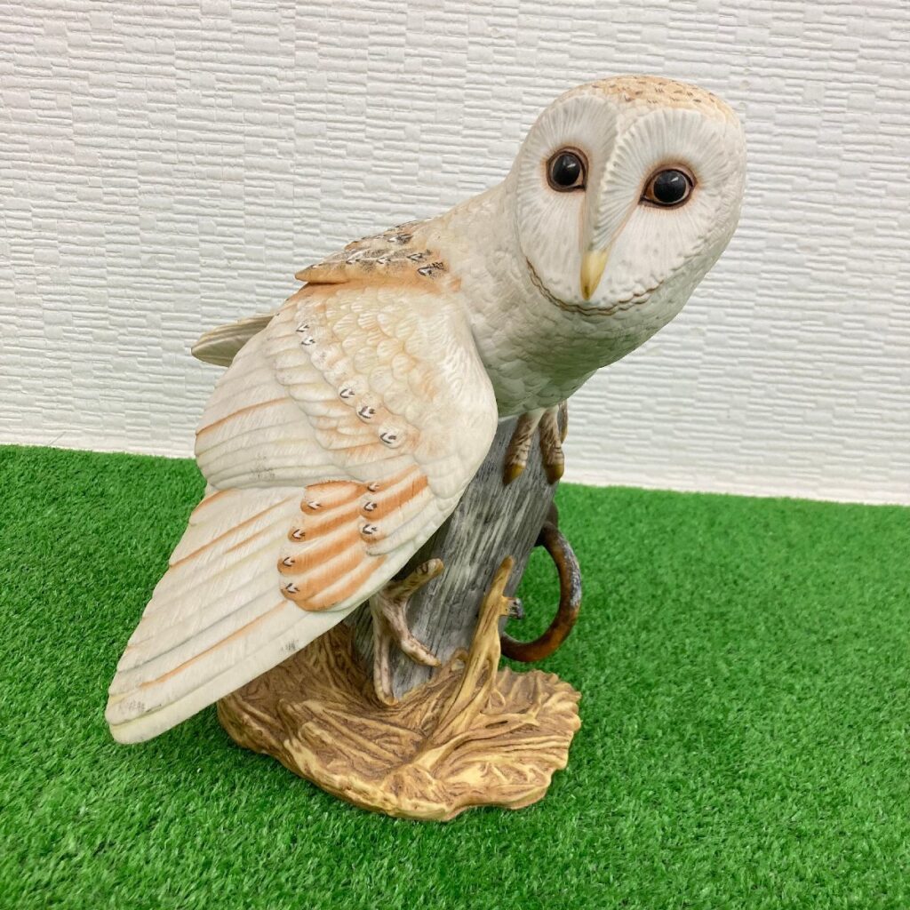 THE FRANKLIN MINT フランクリンミント THE BARN OWL ふくろう オウル 置物 梟