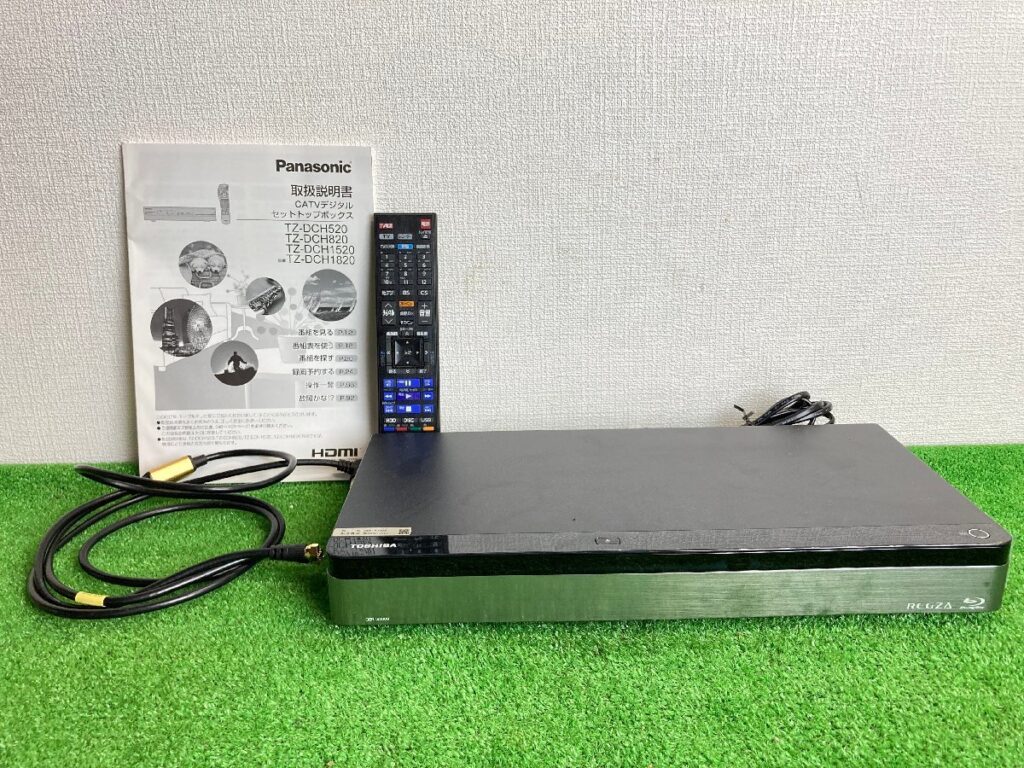 通電確認のみ TOSHIBA 東芝 ブルーレイディスクレコーダー DBR-M3009 REGZA レグザ 3TB 2020年製