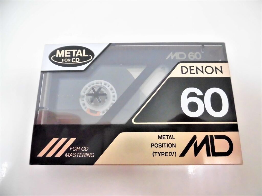 カセットテープ メタル METAL DENON MD60P