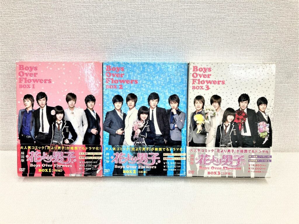 韓国版 花より男子 Boys Over Flowers DVD-BOX1～3 巻 まとめ売り