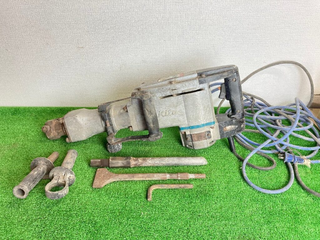 通電動作確認済み makita マキタ 電動ハンマ HM1500 電動ハツリ機 電動工具 100V 付属品あり