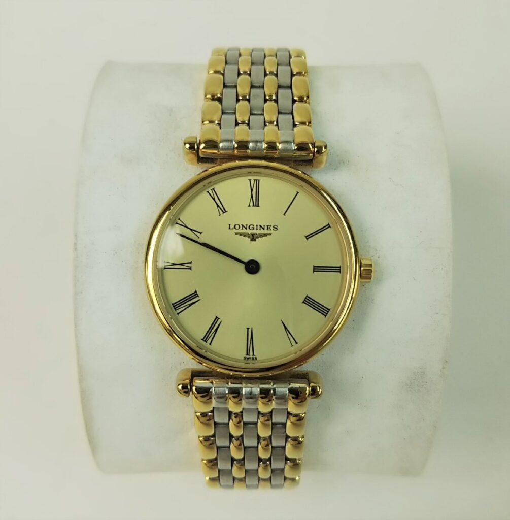 LONGINES ロンジン クオーツ ゴールド×シルバー 腕時計 不動 現状品