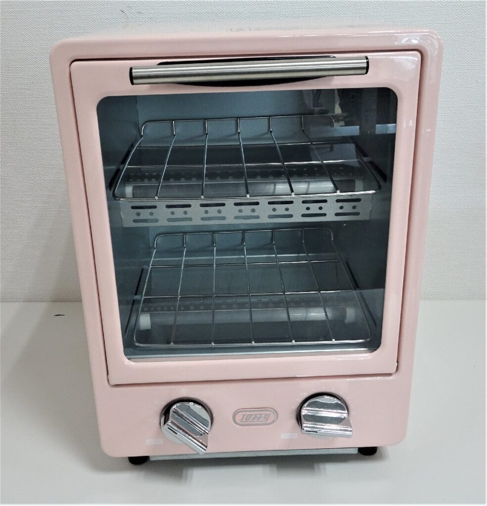 Toffy トフィー　オーブントースター　SHELL PINK K-TS1 ピンク　２段