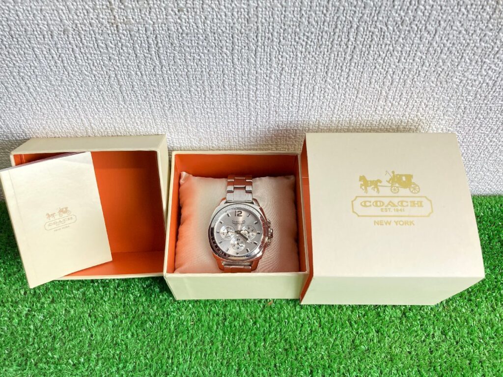 COACH コーチ クオーツ腕時計 EST.1941 クロノグラフ