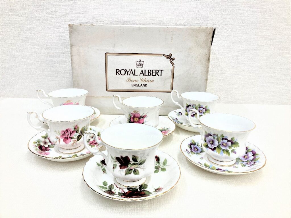 ROYAL ALBERT ロイヤルアルベルト カップ＆ソーサー 6客セット コーヒーカップ ティーカップ