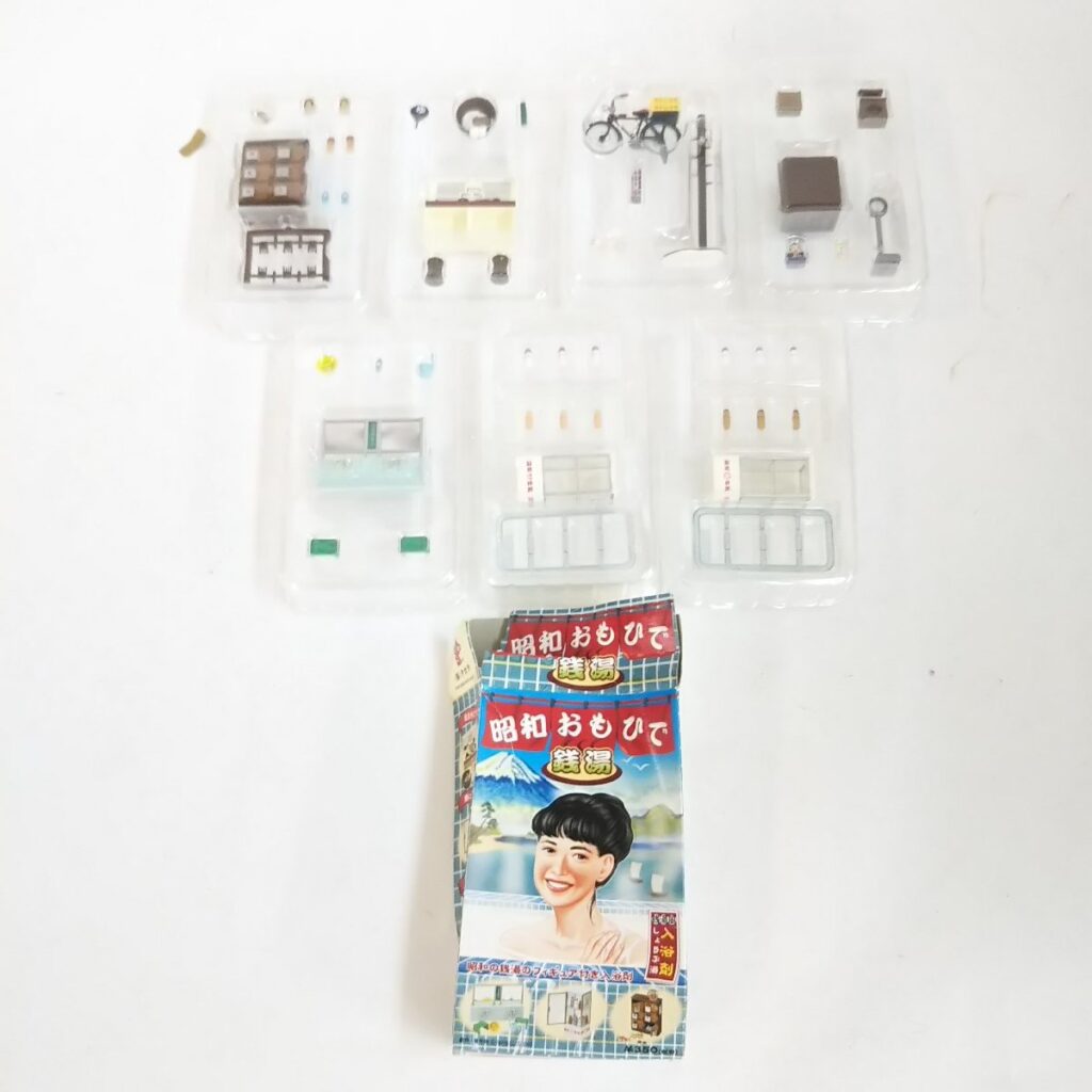 未使用 タカラ ミニチュアまとめて7種 昭和おもひで 銭湯 現状品