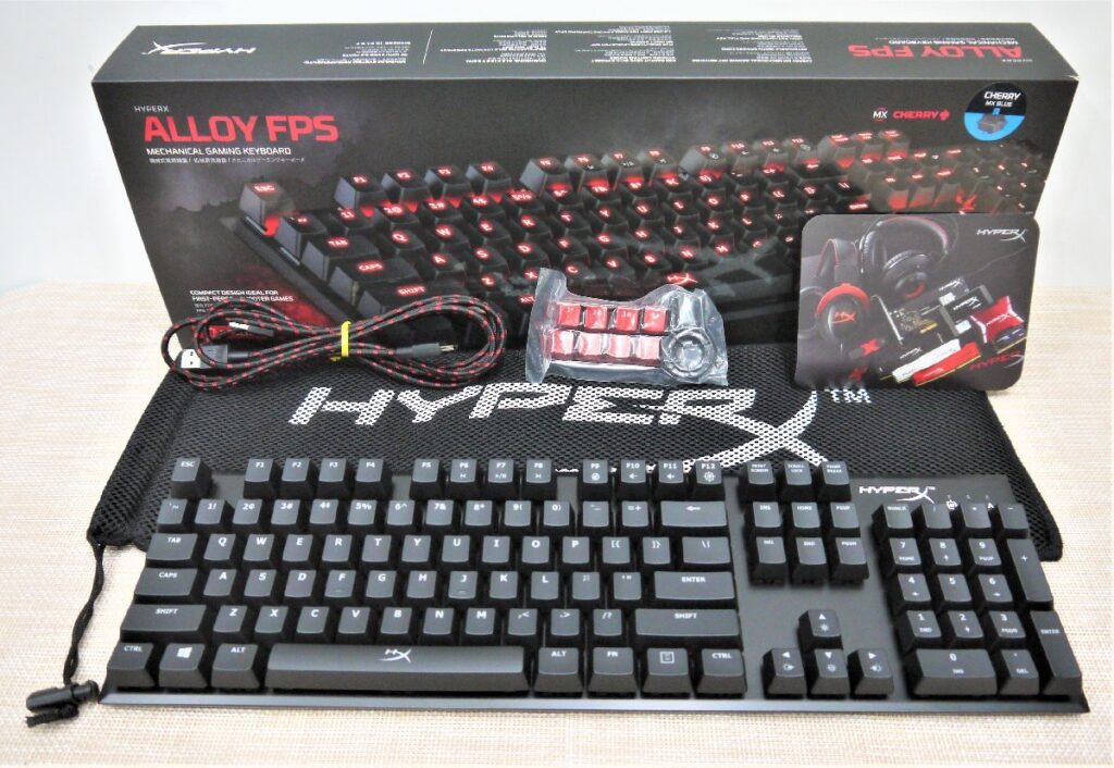 キングストン ゲーミングキーボード 青軸 HyperX Alloy FPS HX-KB1BL1-NA/A3