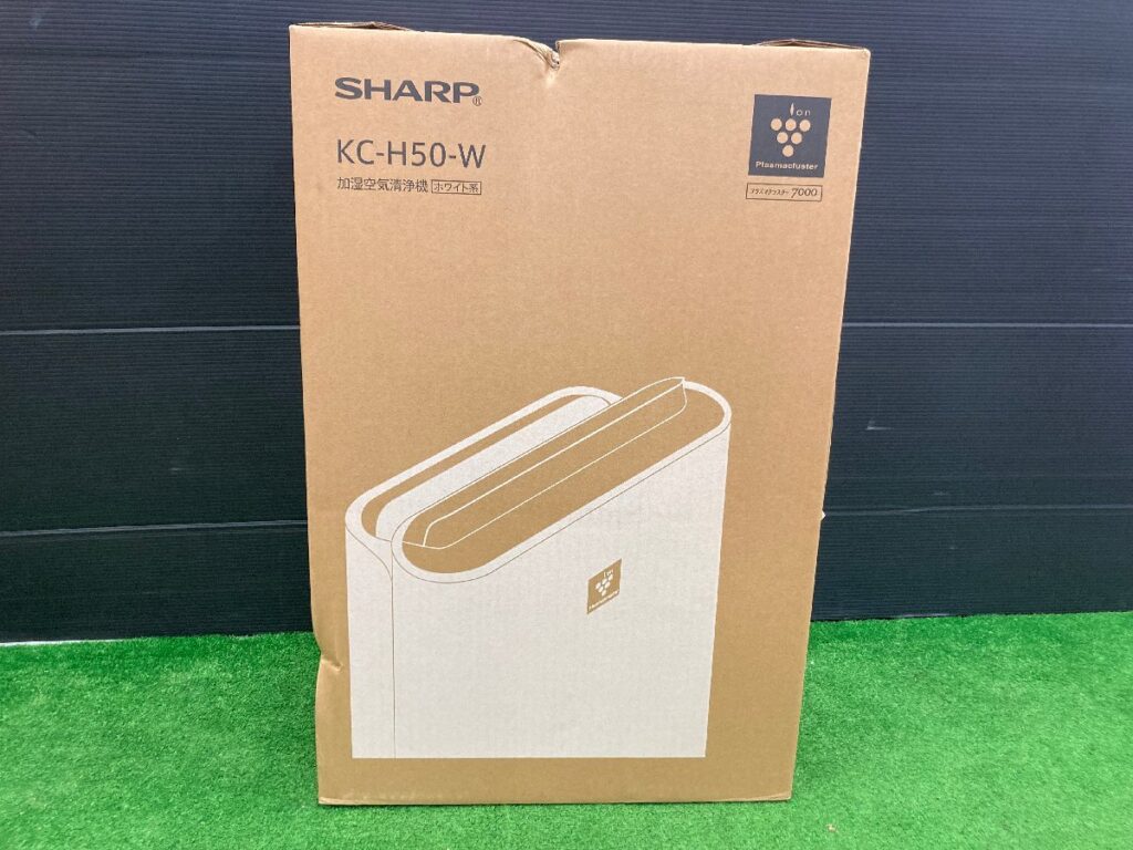 SHARP プラズマクラスター7000 加湿空気清浄機 KC-H50-W