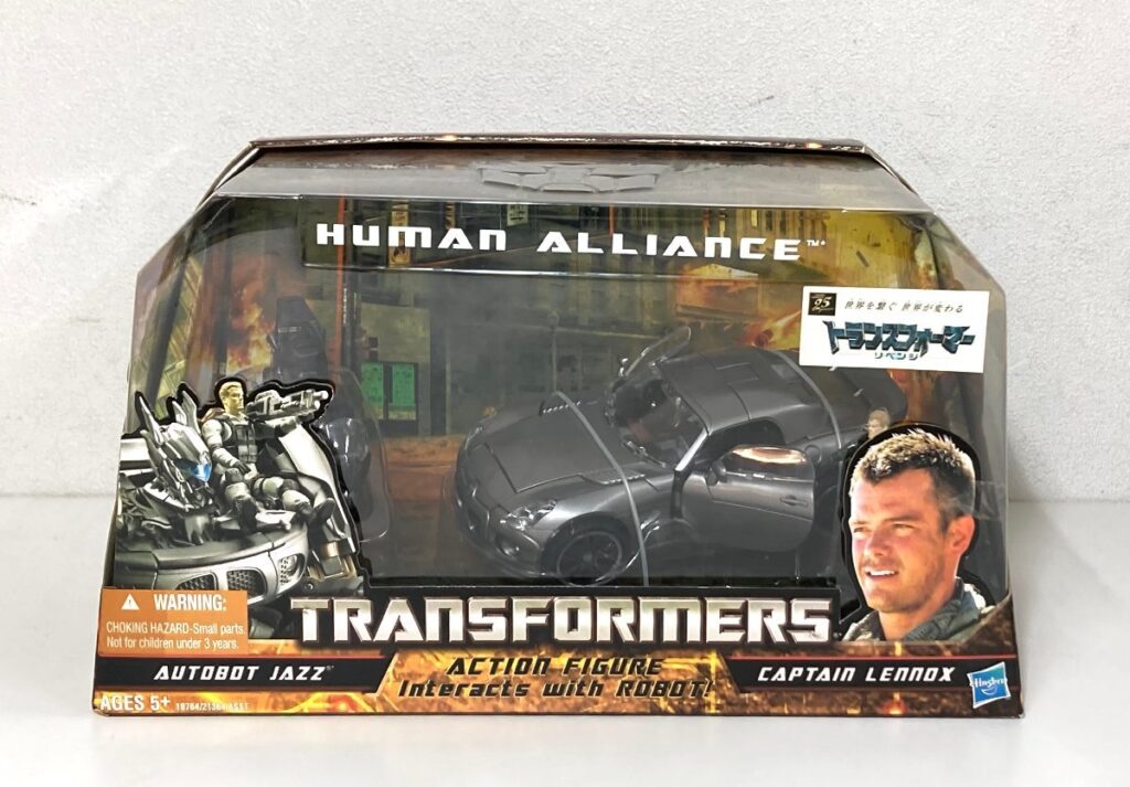 TRANSFORMERS トランスフォーマーリベンジ フィギュア RA‐32 オートボットジャズ＆レノックス少佐 ジャズ JAZZ 激レア