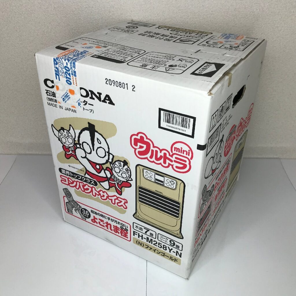 CORONA コロナ FH-M258Y-N 石油ファンヒーター　ウルトラminiシリーズ ストーブ 暖房器具 ファインゴールド