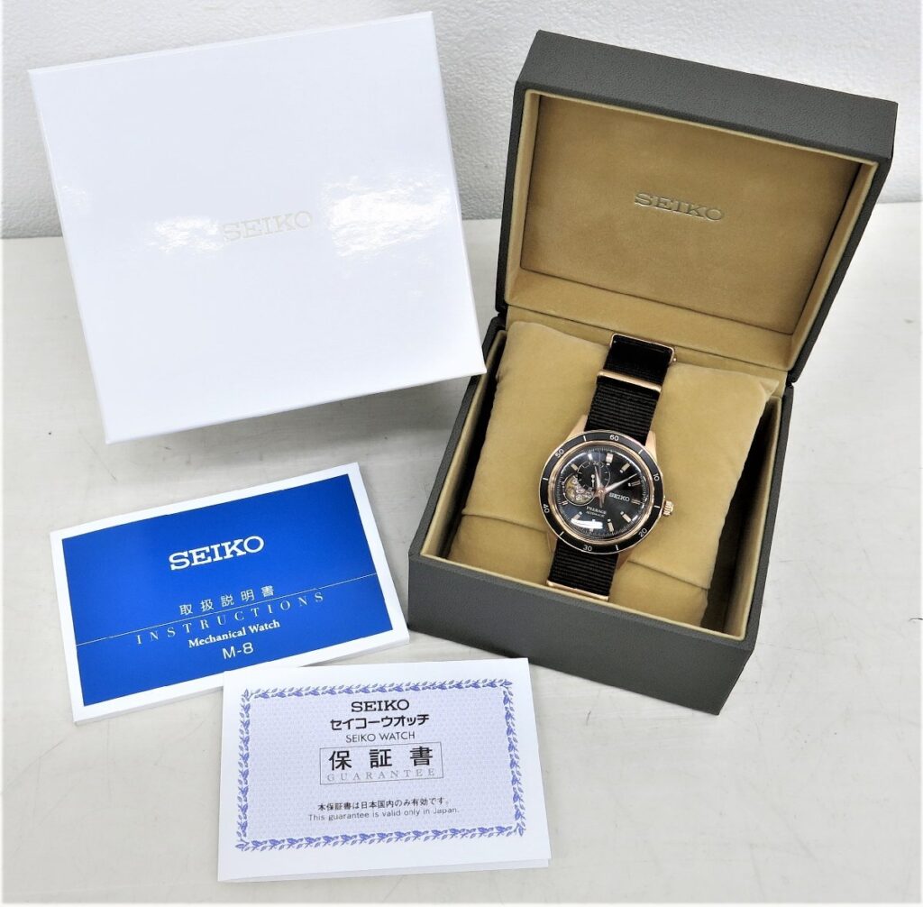 SEIKO PRESAGE 腕時計 Style60's セイコー プレサージュ SARY192 Basic Line 自動巻き 手巻つき