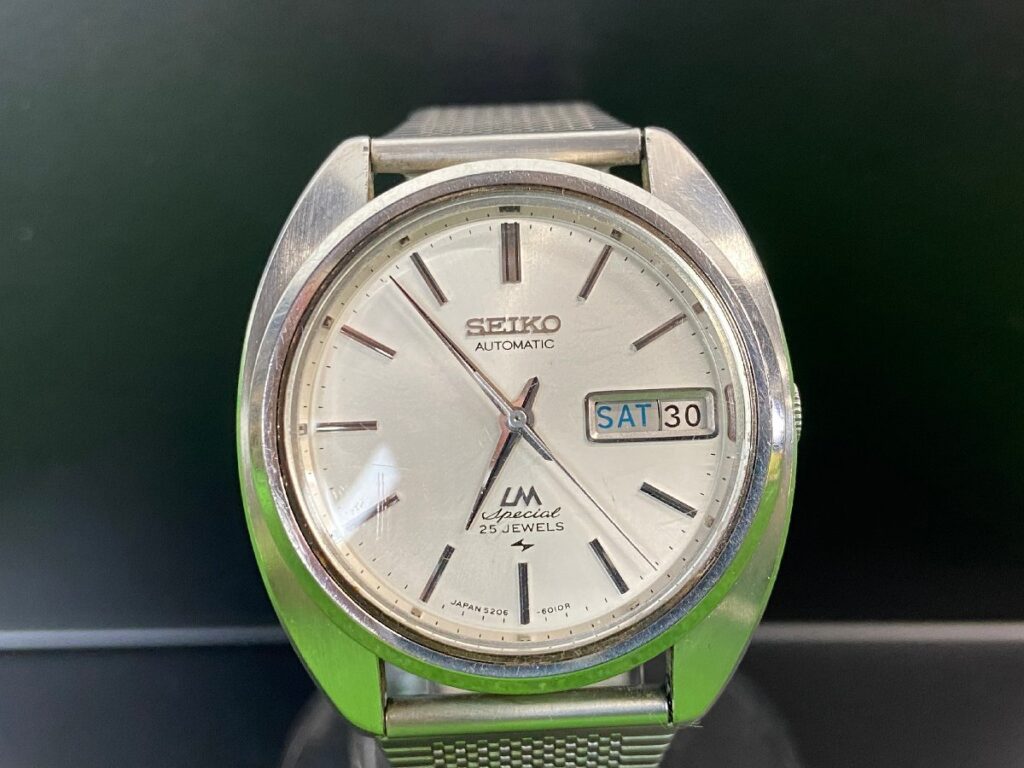 SEIKO セイコー LM ロードマチック 5206-6030 デイデイト 白文字盤 メンズ 腕時計 自動巻き