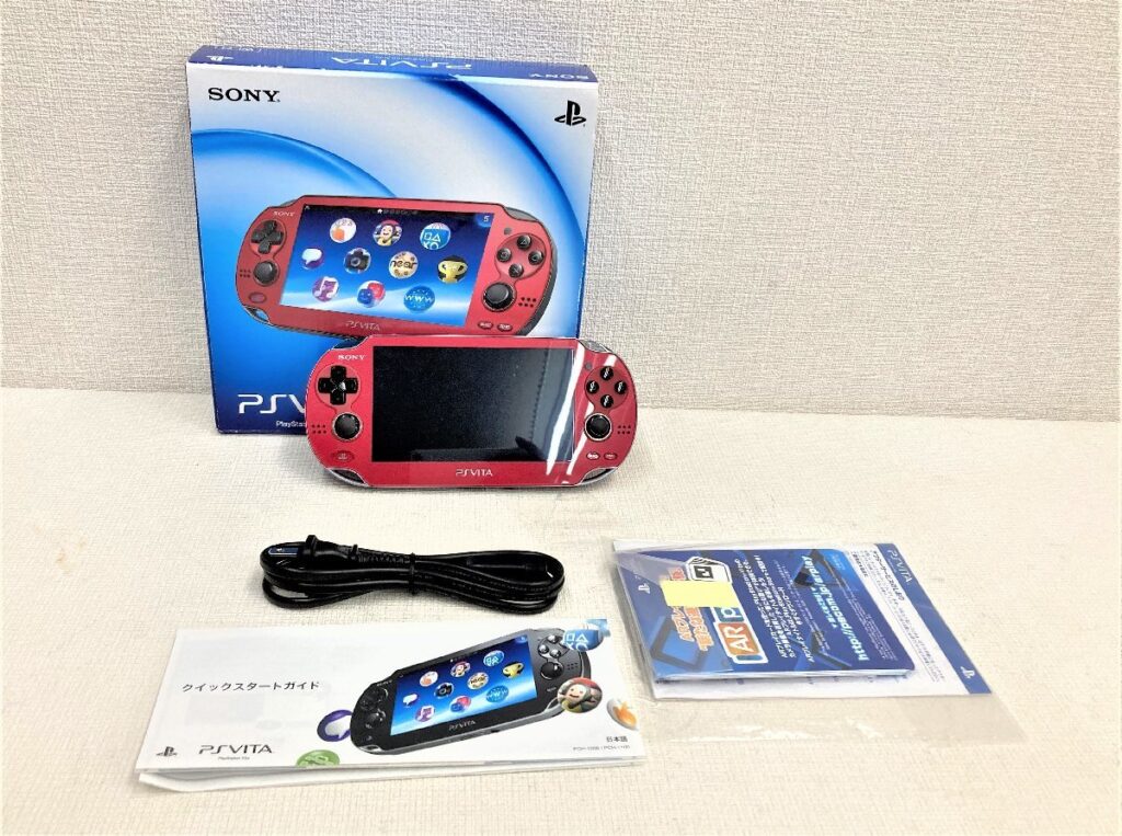 SONY ソニー PSVITA PlayStation Vita PCH-1000 コズミック・レッド 本体のみ 箱付き