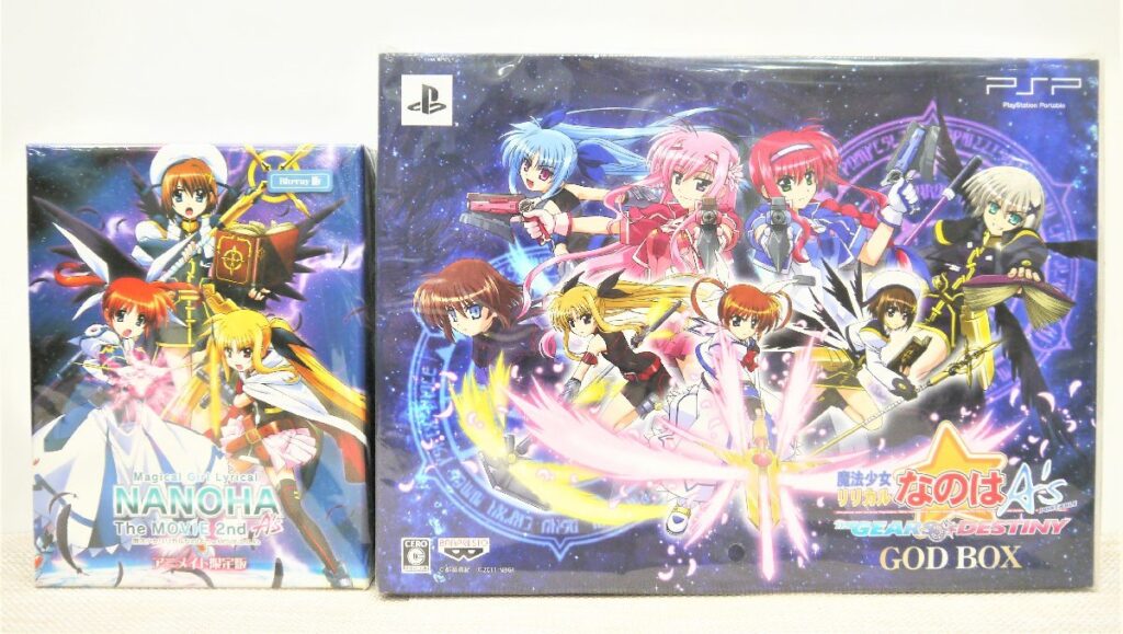 PSP 魔法少女リリカルなのは A’s THE GEARS OF DESTINY GOD BOX/アニメイト限定版 NANOHA The MOVIE 2nd B