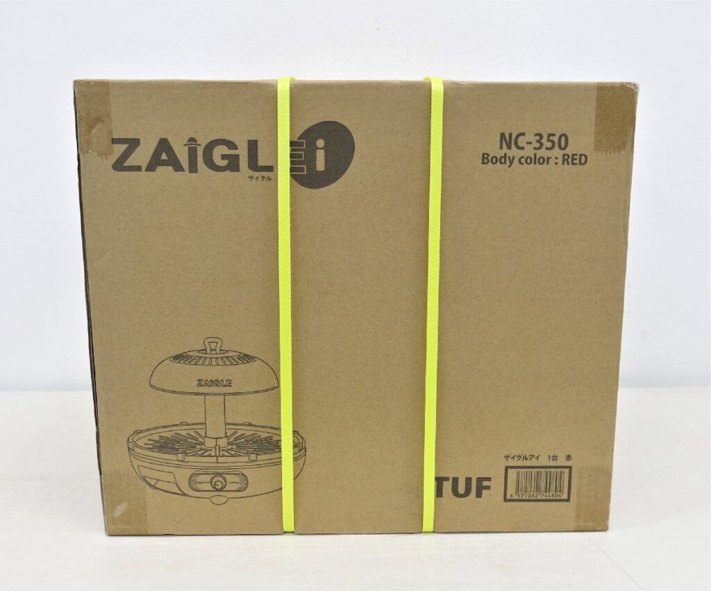 ZAIGLE ｉ ザイグルアイ 赤外線サークルロースター 卓上グリル 赤 NC-350