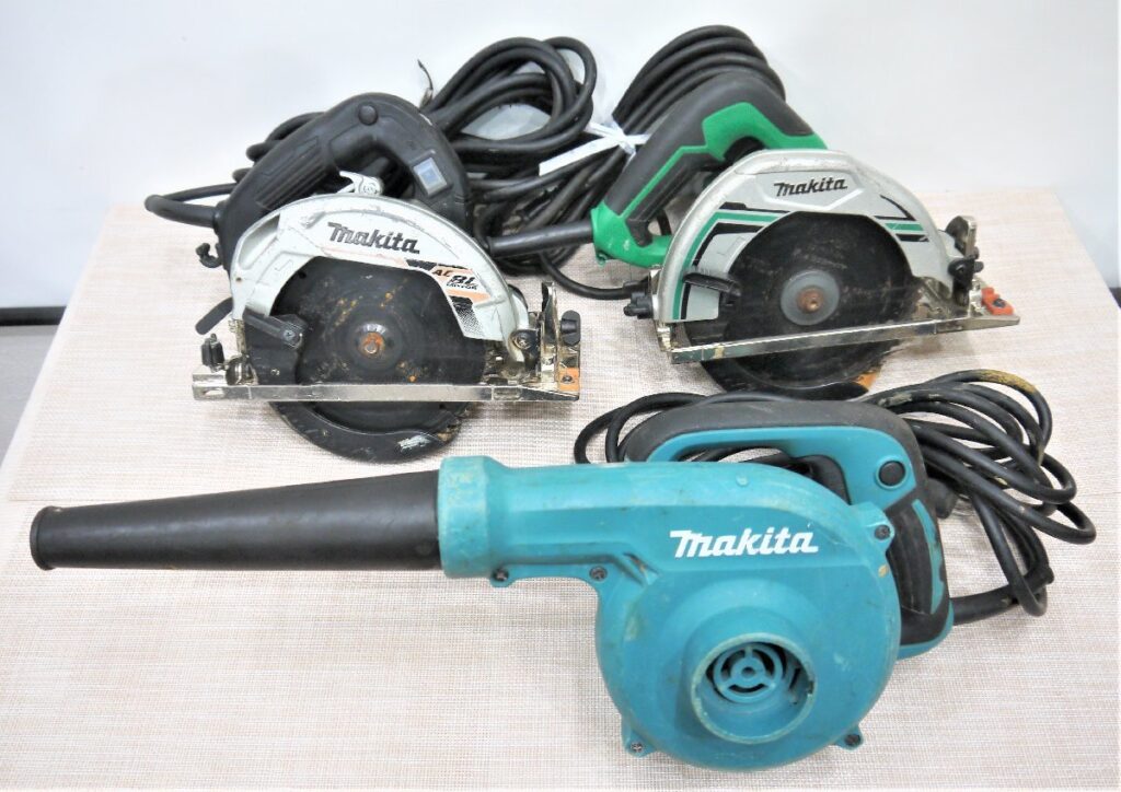 簡易動作のみ Makita マキタ UB1102 ブロワ/M565 165㎜丸ノコ/ HS6303 165㎜丸ノコ 工具3点セット