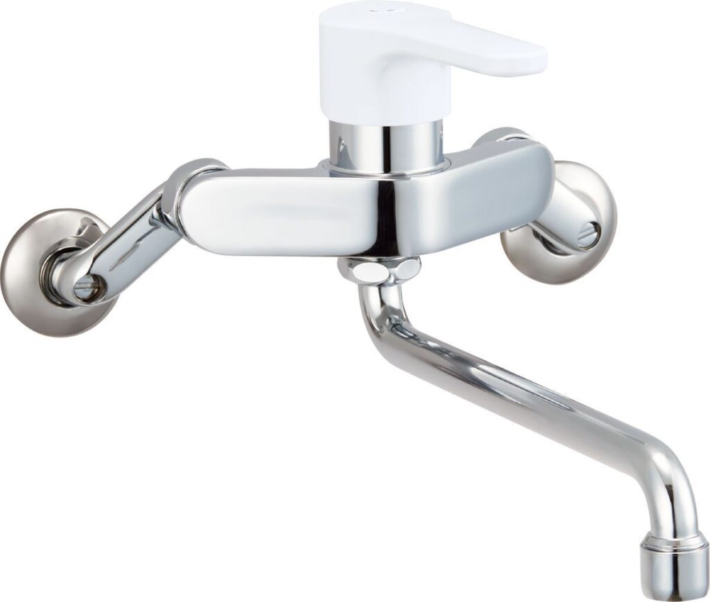 LIXIL リクシル SF-WL435SY(170) 5点セット 水栓金具 シングルレバー混合水栓 ノルマーレＳ キッチン用 抗菌ハンドル