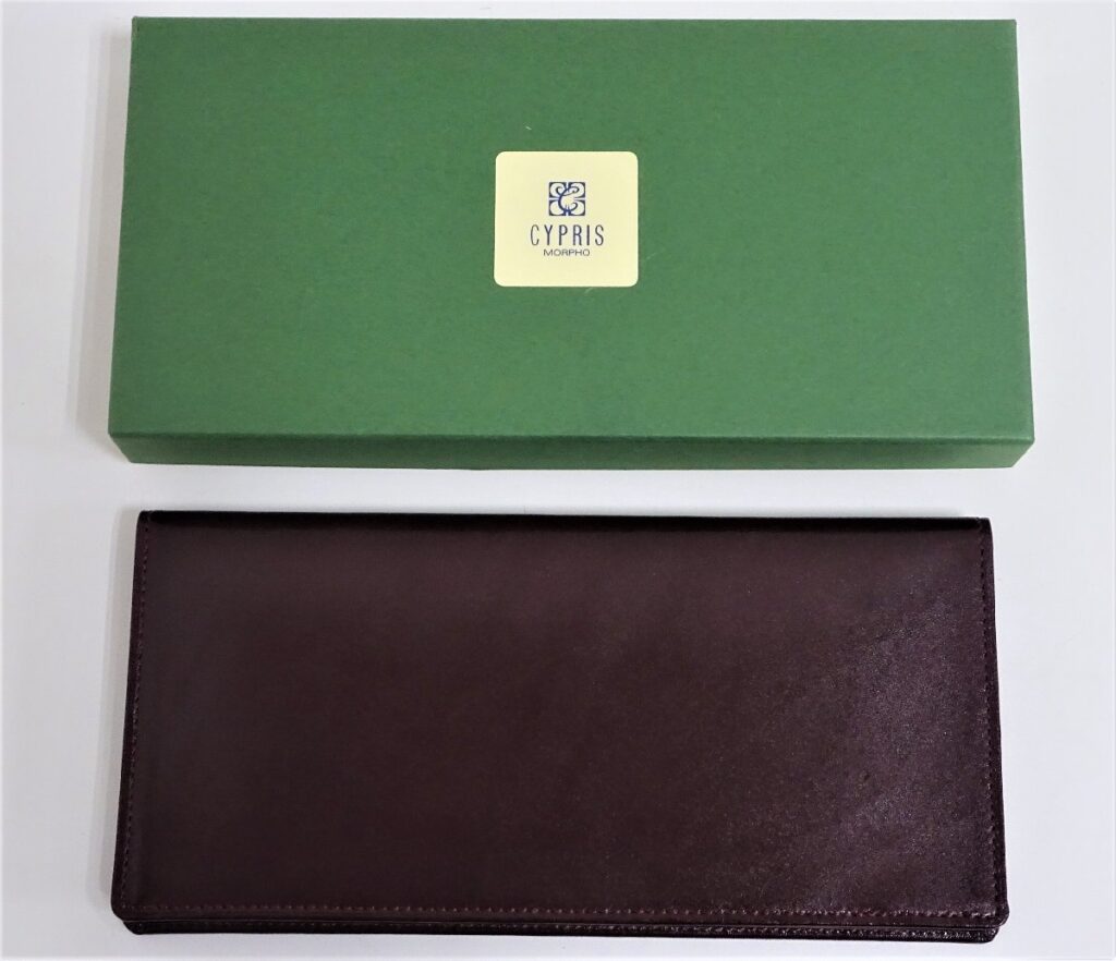 CYPRIS MORPHO 二つ折り財布 　長財布 キプリス モルフォ 牛革 日本製