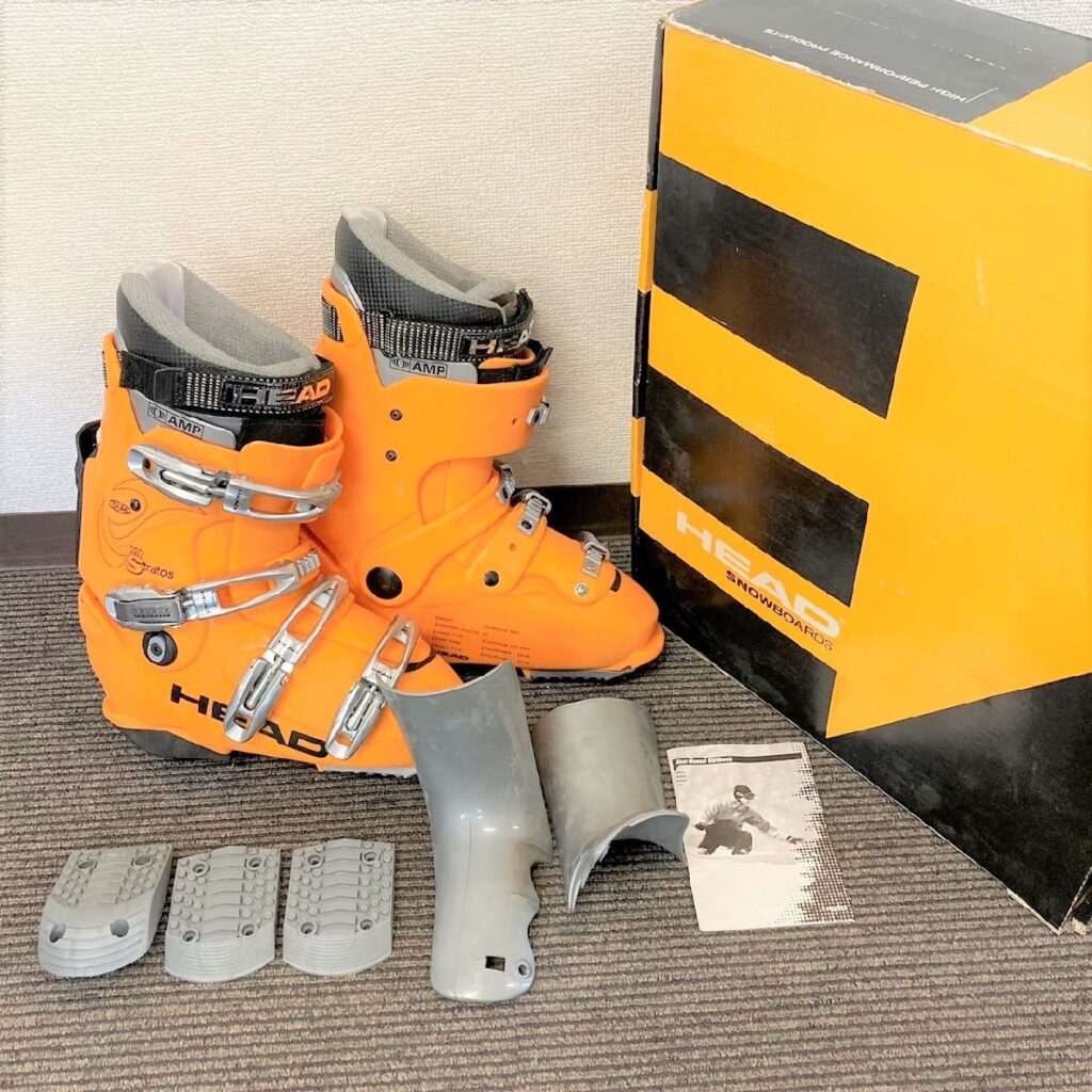 HEAD Stratos Pro アルペンボ－ド用ハードブーツ 25.5cm オレンジ