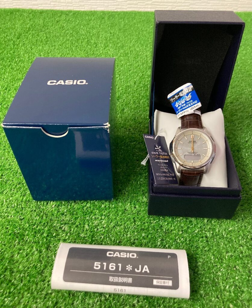 CASIO カシオ wave cepter ウェーブセプター 5161 JA 腕時計 ソーラー電波時計