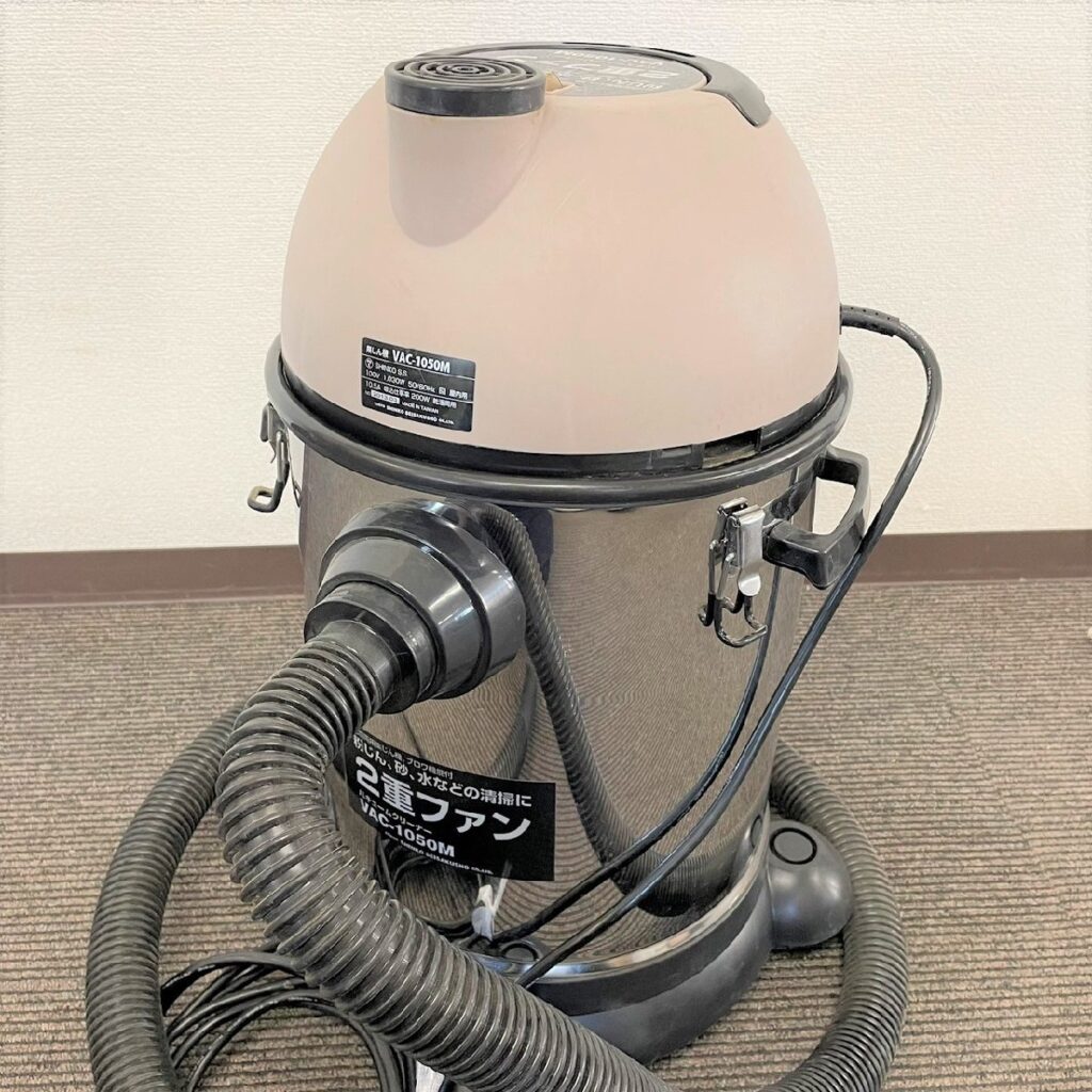 新興製作所 バキュームクリーナーVAC-1050M 集じん機 簡易動作確認済み