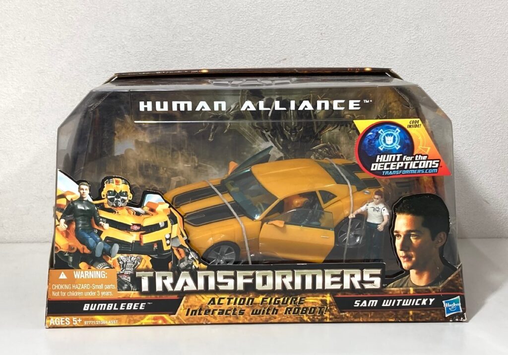 TRANSFORMERS トランスフォーマーリベンジ フィギュア バンブルビー BUMBLEBEE サム・ウィトウィッキー 海外版
