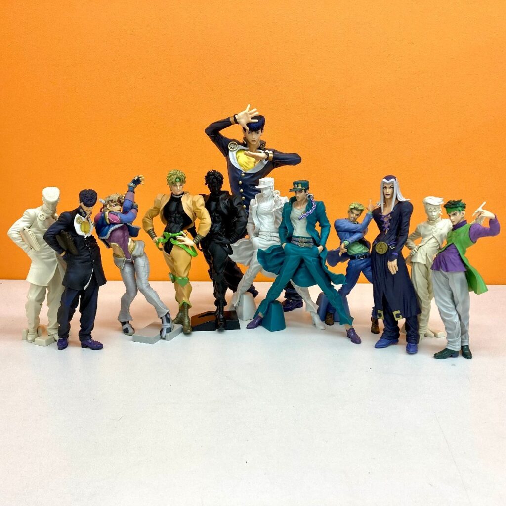 ジョジョの奇妙な冒険 JOJO フィギュア 12体 まとめ 東方仗助 ディオ・ブランドー 空条承太郎 岸部露伴 吉良吉影 など