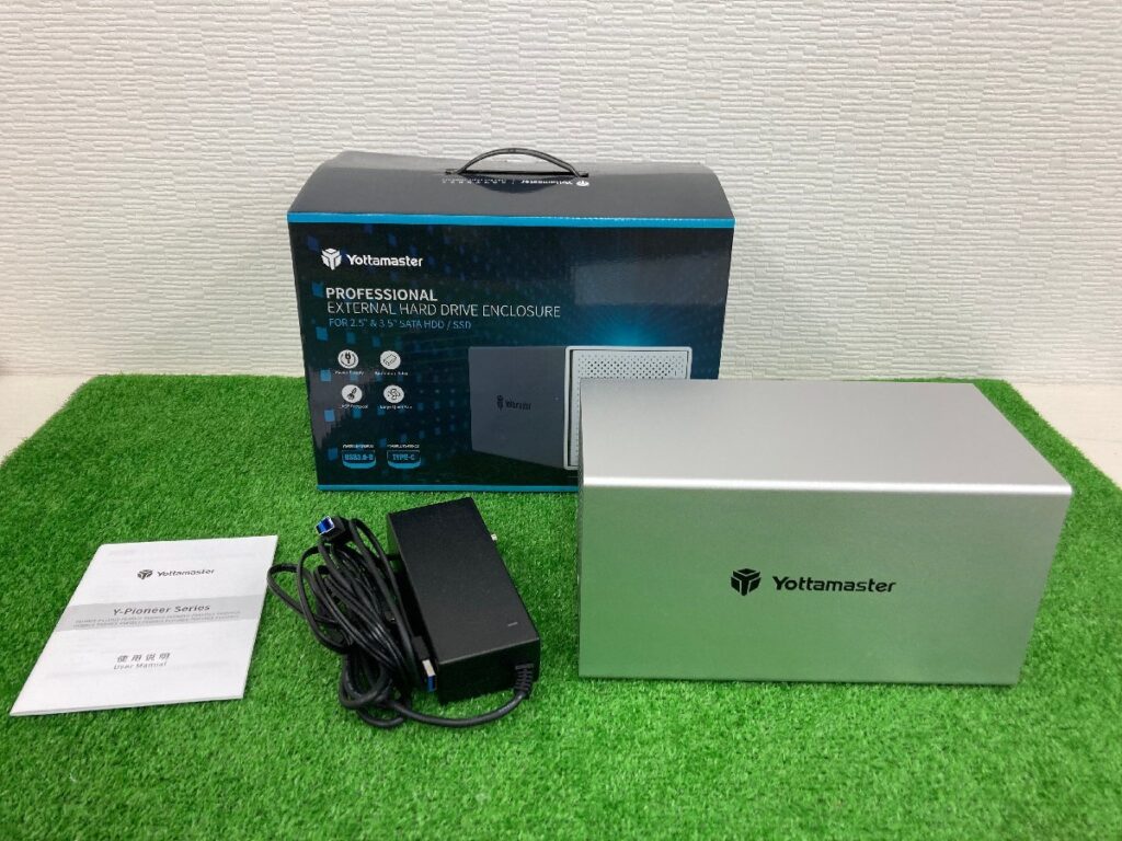 Yottamaster (4Bay) HDDケース 3.5インチSATAⅢ 4台搭載可能