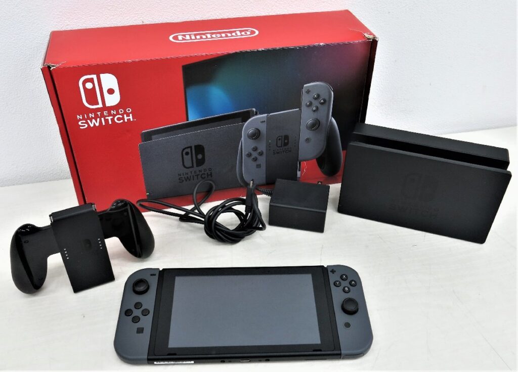 Nintendo ニンテンドー Switch スイッチ 2021年製 HAC-001 HAD-S-JXE-C2 本体 Joy-con グレー 初期化済み