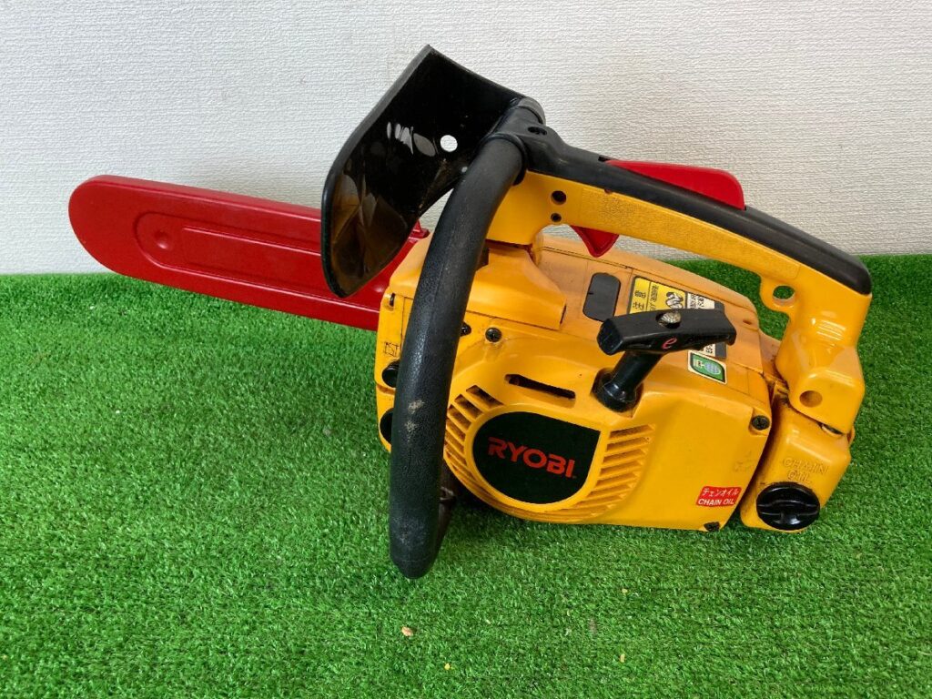 RYOBI リョービ ES-2500V エンジンチェーンソー ガソリン 2サイクルエンジンオイル 25～50:1(FC級) 切断機 工具