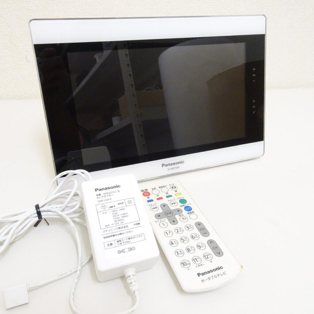 Panasonic VIERA ポータブル地上デジタルテレビ SV-ME7000 2015年製 動作確認済み
