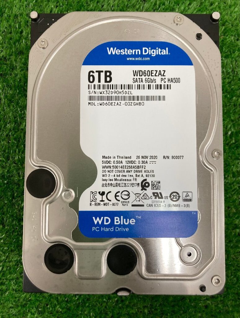 Western Digital WD60EZAZ HDD 6TB