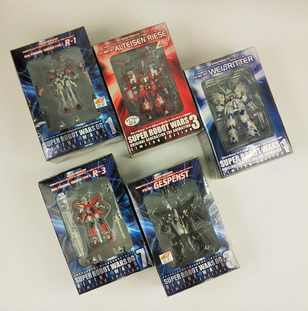 未開封あり スーパーロボット大戦OG リミテッドエディション アクションフィギュア 限定品 5点セット 現状品