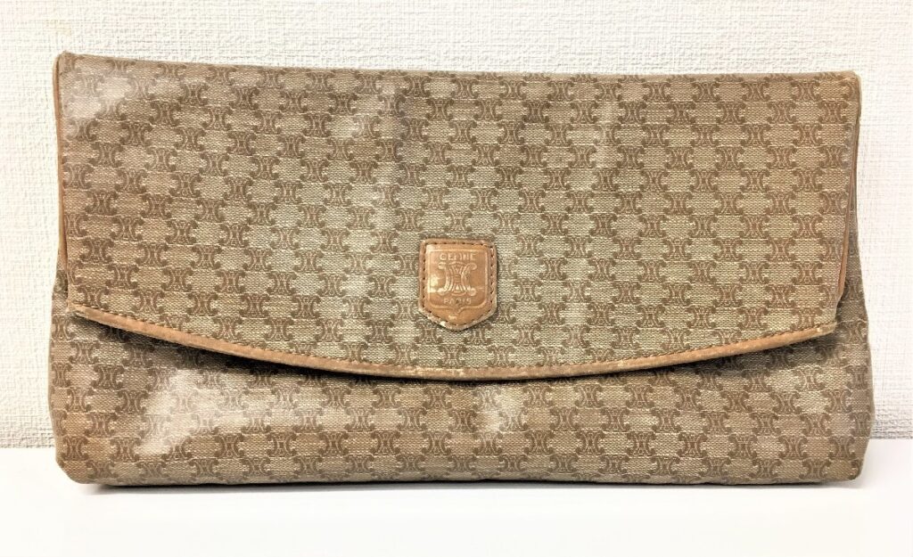 CELINE セリーヌ マカダム柄 クラッチバッグ M05 ハンドバッグ セカンドバッグ