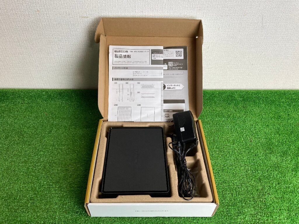 通電確認のみ ELECOM エレコム ギガビット ルーター WiFiルーター 無線LAN WRC-2533GS2-B 4K対応 IPv6対応