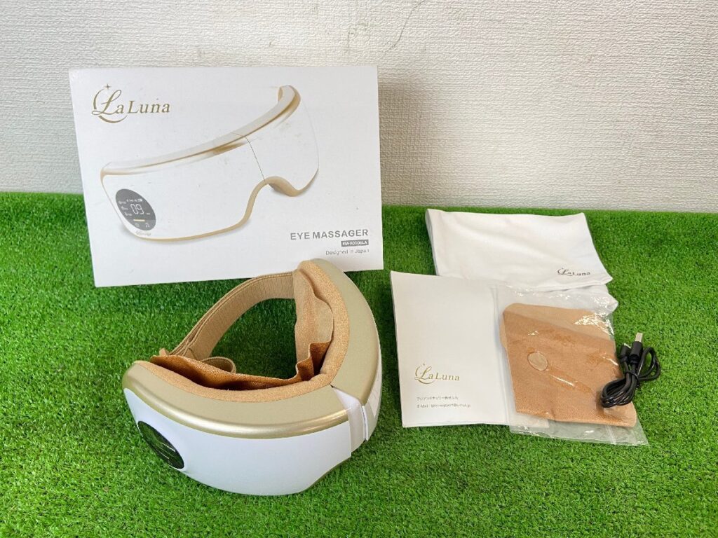 La Luna ラルーナ EYE MASSAGER アイマッサージャー EM-R108LA 目元エステ アイウォーマー アイケア マッサージ