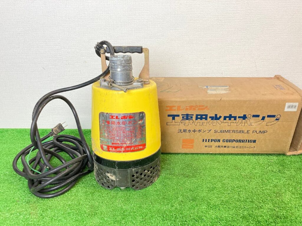 エレポン株式会社 工事用水中ポンプ CO-400S（E） 50Hz 口径50ｍｍ