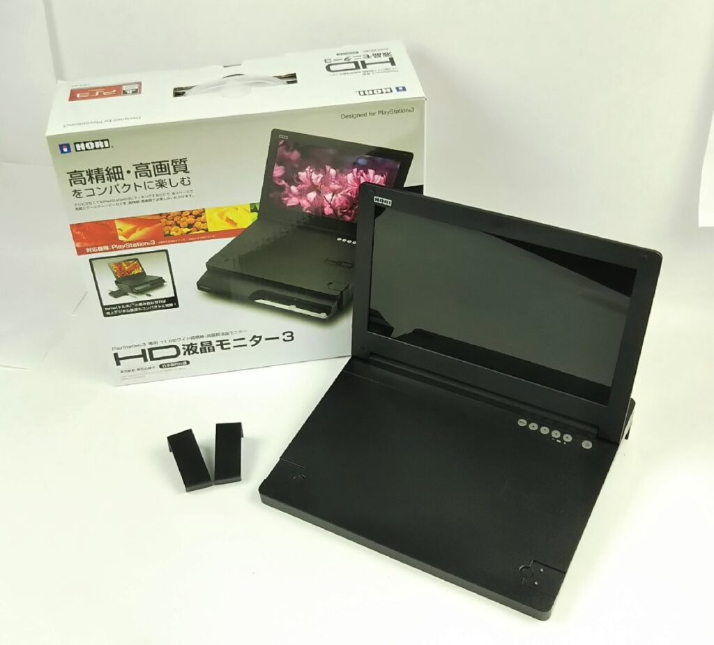 HORI HD液晶モニター3 HP3-87 PS3 PlayStation3専用 11.6型 ブラック 動作未確認 現状品