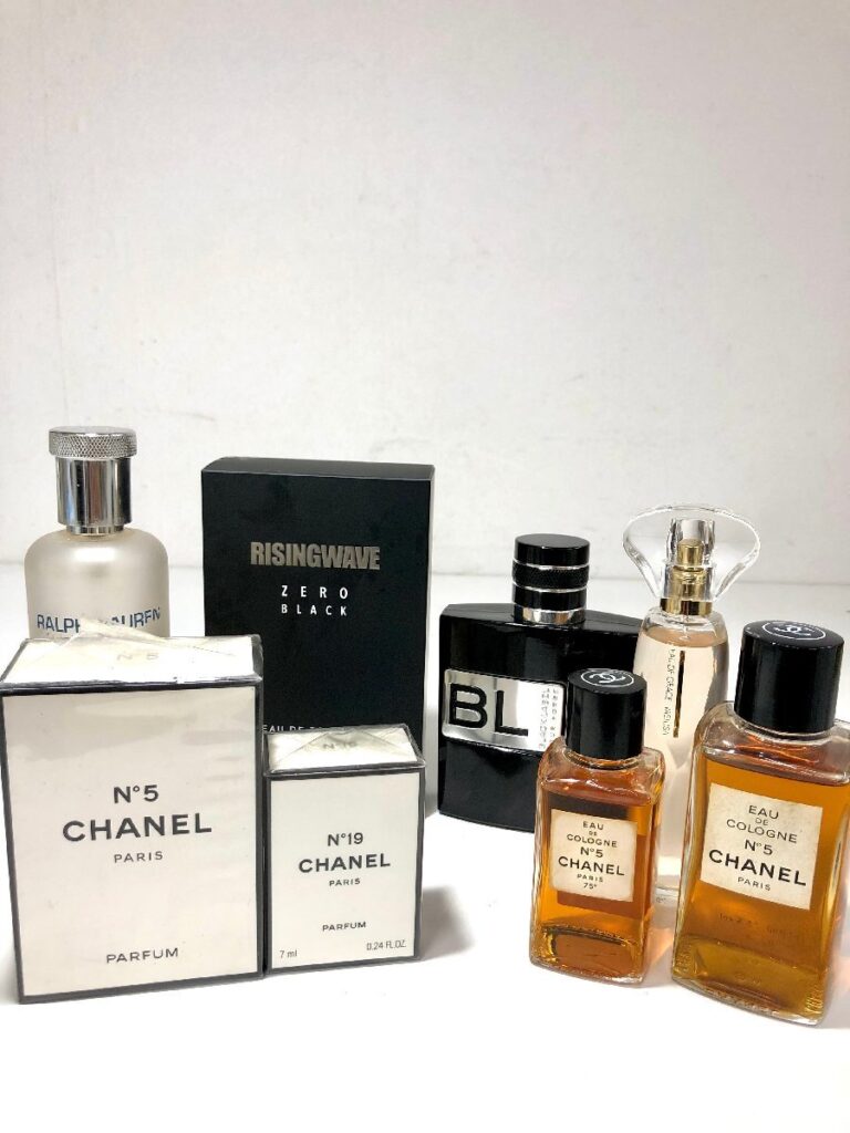 香水 まとめ コロン パルファム トワレ CHANEL シャネル NO5 NO19 VASILISA RISINGWAVE ZERO BLACK