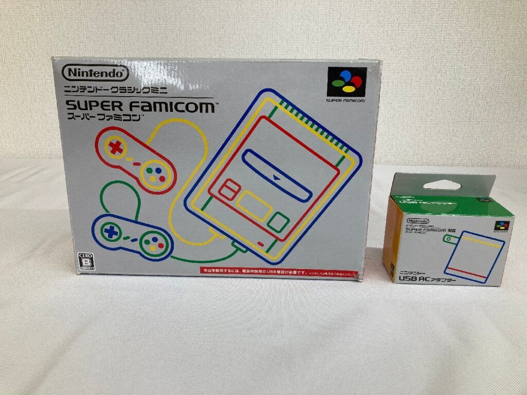 任天堂 ニンテンドークラシックミニ スーパーファミコン USB ACアダプター付き