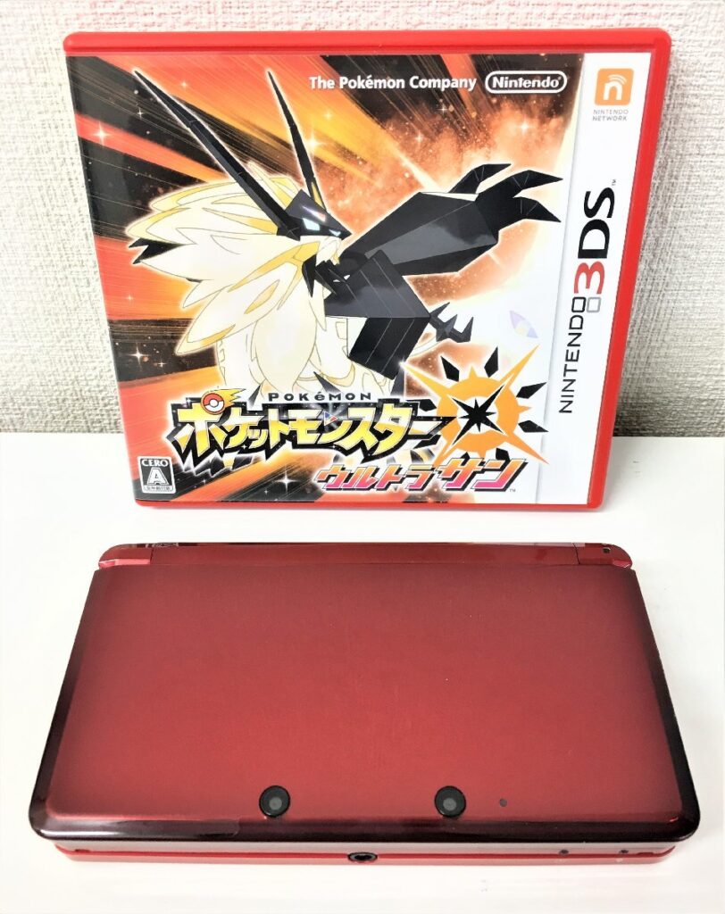 Nintendo 3DS本体 フレアレッド・ ポケットモンスター ウルトラサン セット