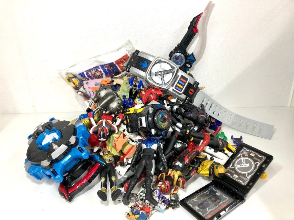 仮面ライダー 怪獣 特撮 レトロ ヴィンテージ ソフビ フィギュア ヒートメタル ルナトリガー サイクロンジョーカー