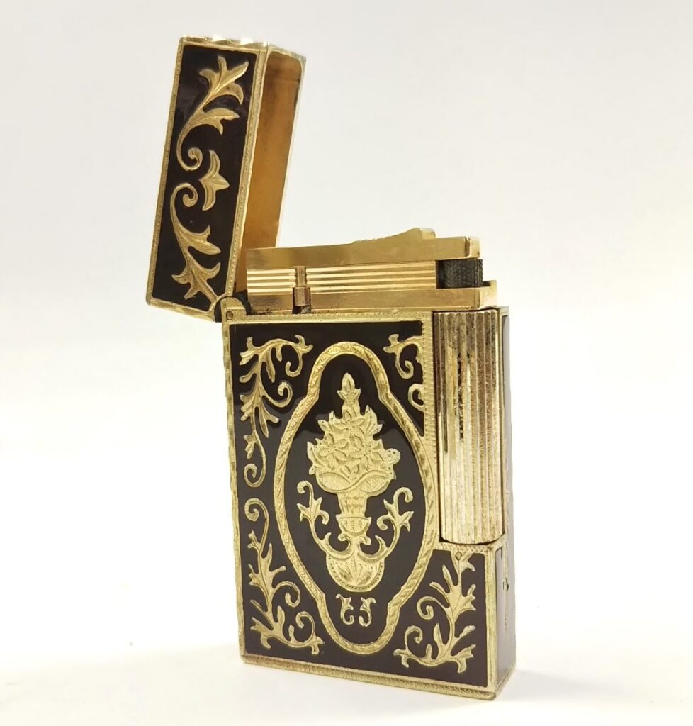 動作未確認 S.T.Dupont デュポン ライター 千夜一夜 現状品