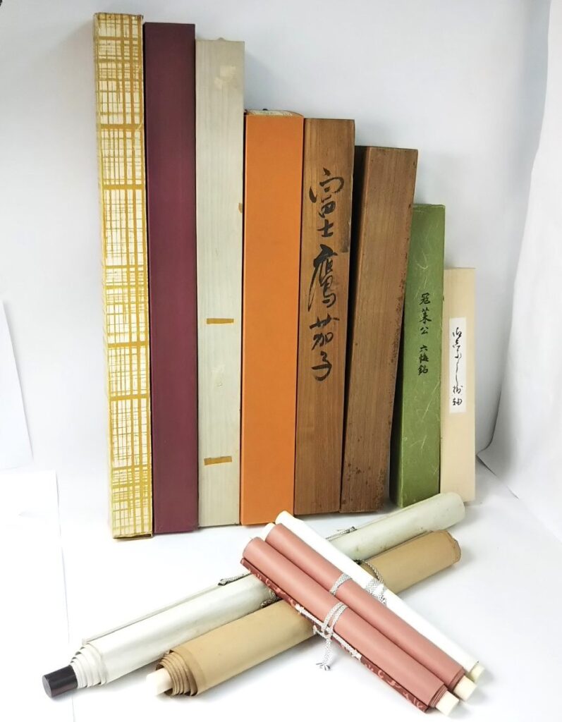 大量 ジャンク 掛軸など いろいろまとめて 書 掛け軸 美術品 現状品