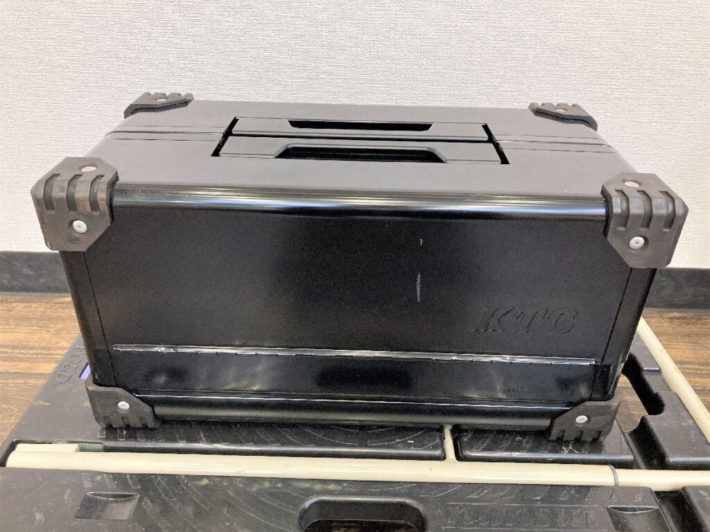 KTC 工具セット 両開きメタルケース ブラック ツールボックス